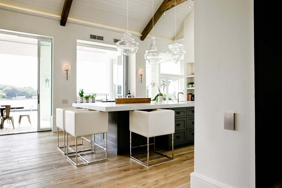 A luxury home with Lutron lighting solutions.